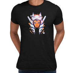 Ahsoka Tano Adult Black T-shirt