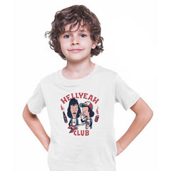 Beavis And Butthead White Kids T-shirt Heavy Metal Hellyeah Club