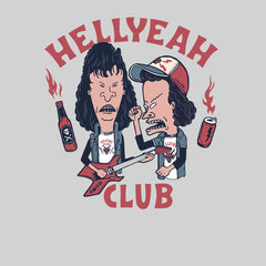 Beavis And Butthead T-shirt Heavy Metal Hellyeah Club