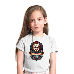 Chucky Horror Movie White Kids t-shirt