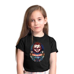 Chucky Horror Movie Black Kids t-shirt