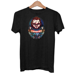 Chucky Horror Movie Black Adult t shirt