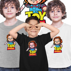 Chucky Horror Toy Story T-shirt Halloween Gift Men Adult Kids Top Tee Child's Play Movie