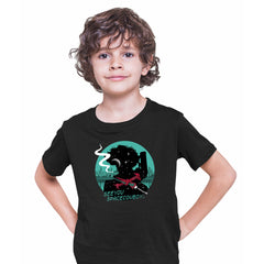 Cowboy Bebop Spike Spiegel Anime Black Kids T-shirt