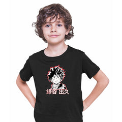 My Hero Academia Black Kids t-shirt Deku Izuku 