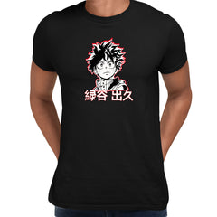 My Hero Academia Black t-shirt Deku Izuku 