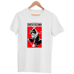 My Hero Academia Eraserhead Shota Aizawa White Adult T-shirt 