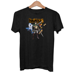 The Infinity Attack Black T-shirt Haikyuu Jujutsu Kaisen