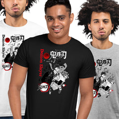 Demon Slayer Tanjiro And Nezuko Kimetsu T shirt