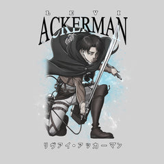 Levi Ackerman Manga T-shirt AOT Attack On Titan