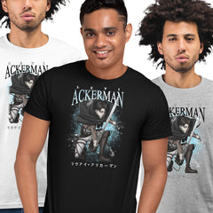 Levi Ackerman Manga T-shirt AOT Attack On Titan