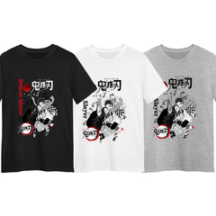 Demon Slayer Tanjiro And Nezuko Kimetsu Adult Kids Tees Japan Manga