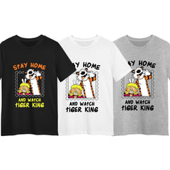 Tiger King Calvin Hobbes T Shirt Joe Exotic  Free Joe Carole Baskin Gift Top Unisex T Shirt