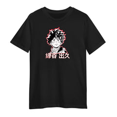 My Hero Academia t-shirt Deku Izuku Midoriya Manga Japan Movie Adult Kids Tees