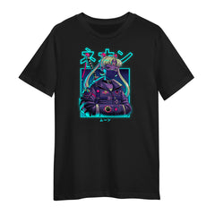 Neon Moon Japanese Manga Anime Graphic Art Gift Kids Adults Unisex