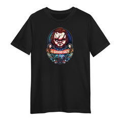 Chucky Horror Movie t shirt Say Hi To The Good Guy Movie Character Halloween Gift