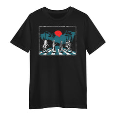 Demon Slayer Abbey Road T shirt Tanjiro Nezuko Zenitsu Inosuke leqbxg Adult Kids