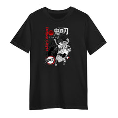 Demon Slayer Tanjiro And Nezuko Kimetsu Adult Kids Tees Japan Manga