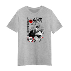 Demon Slayer Tanjiro And Nezuko Kimetsu Adult Kids Tees Japan Manga