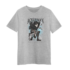 Levi Ackerman Manga AOT Attack On Titan Anime Gifts Adult Kids Tee