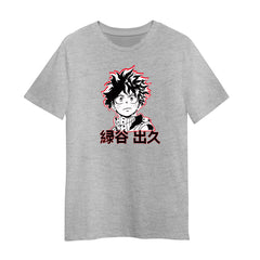 My Hero Academia t-shirt Deku Izuku Midoriya Manga Japan Movie Adult Kids Tees