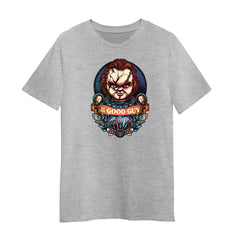 Chucky Horror Movie t shirt Say Hi To The Good Guy Movie Character Halloween Gift