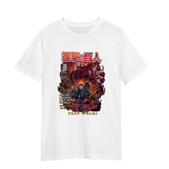 Attack On Titan T-shirt Anime Fight For A Freedom To Life Outside The Walls