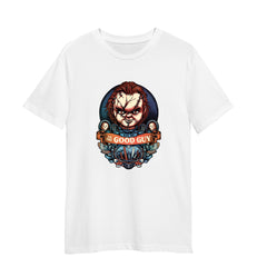 Chucky Horror Movie t shirt Say Hi To The Good Guy Movie Character Halloween Gift