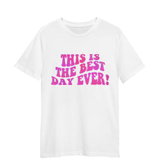 Barbie Unisex t-shirt This Is The Best Day Ever Retro 80s Gift For Girl Fan