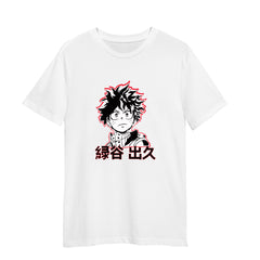 My Hero Academia t-shirt Deku Izuku Midoriya Manga Japan Movie Adult Kids Tees