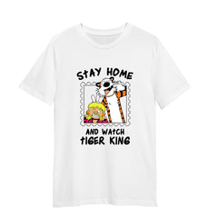 Tiger King Calvin Hobbes T Shirt Joe Exotic  Free Joe Carole Baskin Gift Top Unisex T Shirt