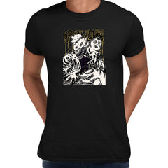 Mahito Jujutsu Kaisen Japan Black T-shirt Manga Adult Kids