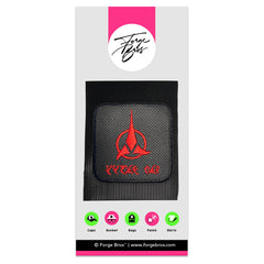 Klingon Embroidered Hook & Loop Removable Patch