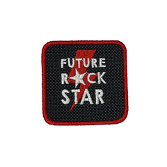 Rock Star Embroidered Hook & Loop Removable Patch for Forge Bros Caps