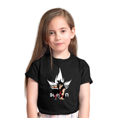 Son Goku Dragon Ball Super Black Kids T-shirt