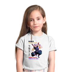 Uzui Pilar Del Sonido Demon Slayer White Kids T-shirt