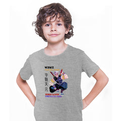 Uzui Pilar Del Sonido Demon Slayer Grey Kids T-shirt