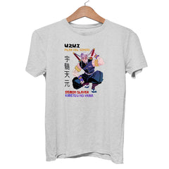 Uzui Pilar Del Sonido Demon Slayer White T-shirt