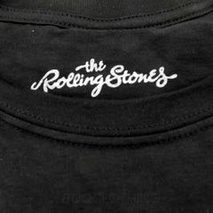 The Rolling Stones Classic Iconic Tongue Mens Unisex Black T Shirt