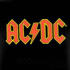 AC/DC T-Shirt Red Logo Black Mens Unisex Classic Rock Metal Tee New