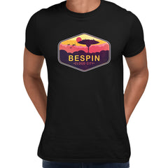 Bespin Star Wars Cloud City Black T-Shirt Classic Retro Tees for Adults