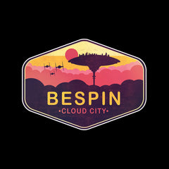 Bespin Star Wars Cloud City T-Shirt Classic Retro Tees for Adults