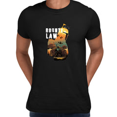 Bounty Law T-shirt Bobba Fett Mandalorian