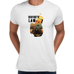 Bounty Law T-shirt Bobba Fett Mandalorian