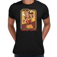 Coping with Stress Twisted nostalgia T-shirt Steven Rhodes