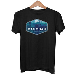 Dagobah T-Shirt Adults Classic Retro Black Tees