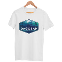 Dagobah T-Shirt Adults Classic Retro White Tees