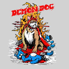 Demon Dog Black t-shirt Dog lovers