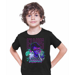 Elvis Lives in the Shadow King Rock & Roll Inspired T-shirt