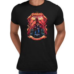 Eddie Munson Solo Guitar Black T-shirt